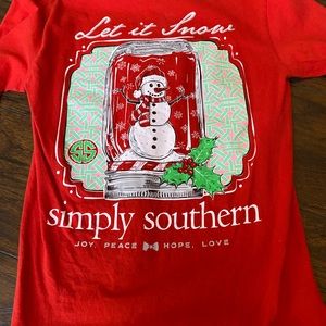 christmas simply southern long sleeve